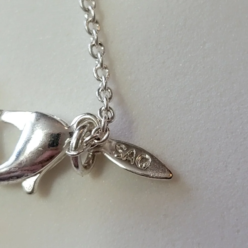 Nesting Hearts Charm Necklaces Avon Silver Tone